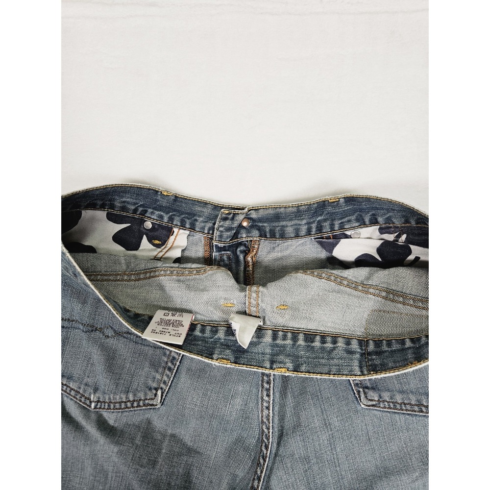 Vtg Lucky Brand Dungarees Gene‎ Montesano Jeans Men 36 Chopper Bootleg USA - Picture 8 of 11